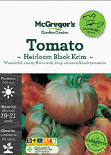 McGregor's Tomato Heirloom Black Krim Specialty Seeds Packet