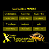Aquatic Food Xtreme Community Peewee 1.5mm Pellet 70g