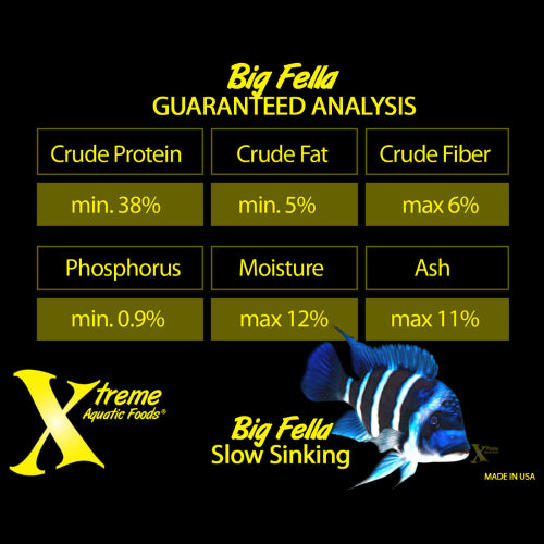 Aquatic Food Xtreme Big Fella 3mm Pellet 255g