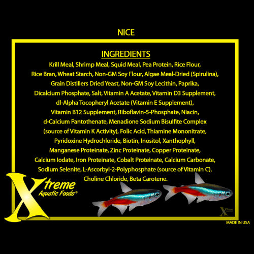 Aquatic Food Xtreme NICE - 1.5mm Colour Enhancer Pellet 567g