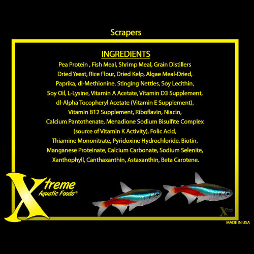 Aquatic Food Xtreme Scrapers 14mm Wafer 68g