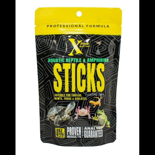 Reptile Food Xtreme Reptile & Amphibian Sticks 112g