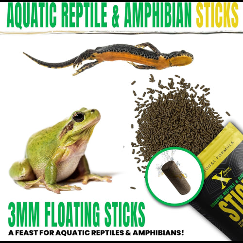 Reptile Food Xtreme Reptile & Amphibian Sticks 196g