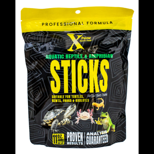 Reptile Food Xtreme Reptile & Amphibian Sticks 308g