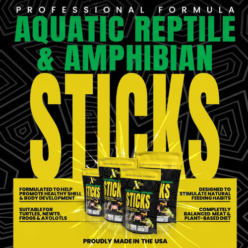 Reptile Food Xtreme Reptile & Amphibian Sticks 308g