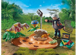 Playmobil - Stegosaurus nest with egg thief