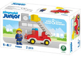 Playmobil - JUNIOR: Ladder Unit Fire Truck