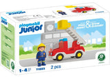 Playmobil - JUNIOR: Ladder Unit Fire Truck