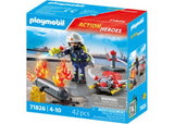 Playmobil - Firefighter with Water Pump