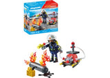 Playmobil - Firefighter with Water Pump