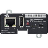 HPE Single Phase 1Gb UPS with Network Management Module (Q1C17A)