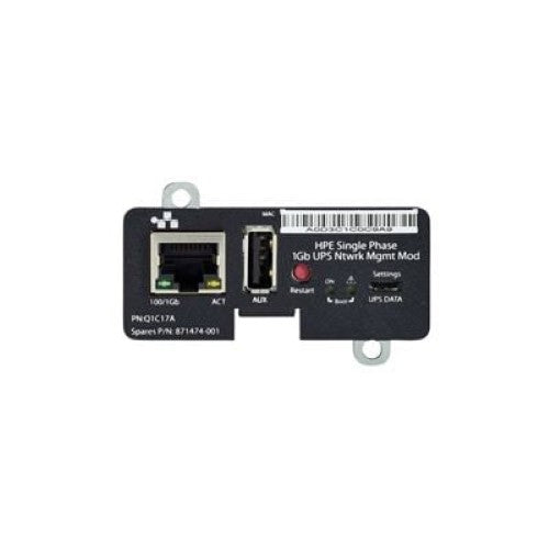 HPE Single Phase 1Gb UPS with Network Management Module (Q1C17A)