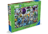 Ravensburger - Minecraft Challenge Puzzle 1000p