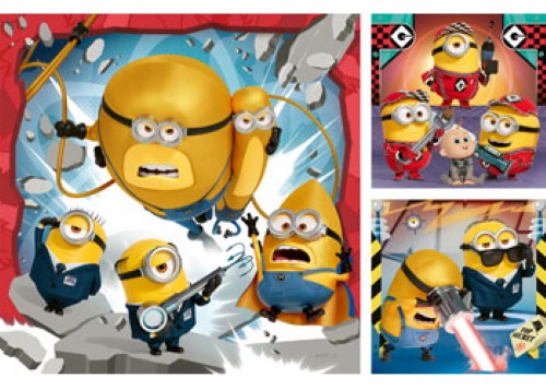 Ravensburger - Despicable Me 4 3x49p