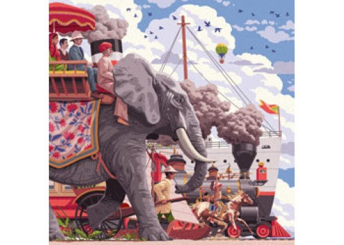 Ravensburger - A&S: Around The World in 80 Days 750 Pc