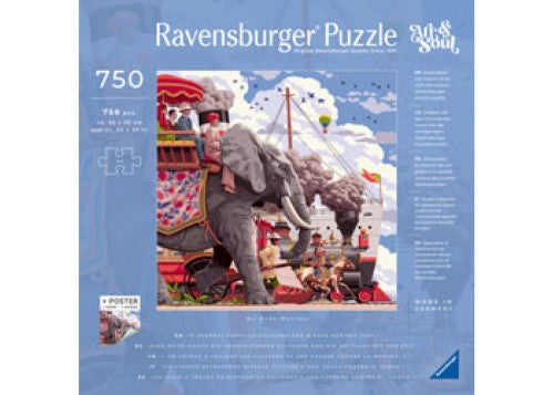 Ravensburger - A&S: Around The World in 80 Days 750 Pc