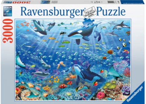Ravensburger - Colorful Underwater World Puzzle 3000p
