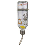 Small Animal Waterer Honey & Hopper Water Bottle Glass 250ml