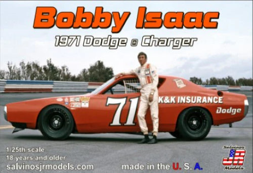 Plastic Kitset - 1/24 Bobby Issac 71 Dodge Chgr
