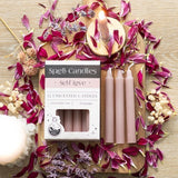 Set of 12 Self Love Unscented Spell Candles