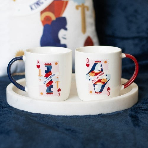 Her Ladyship & His Lordship Ceramic Couples Mug Set