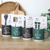 It's Tee Time Ceramic Mug with Golf Tees