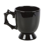 Black Spider Ceramic Teacup
