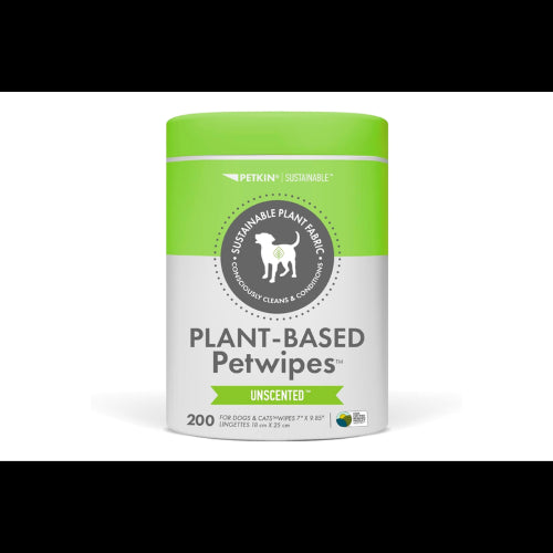 Dog Health Pet Wipes Petkin Plant BasEzydog Wipes 200pk