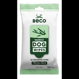Dog Health Pet Wipes Beco Travel Wipes UnscentEzydog 20pk