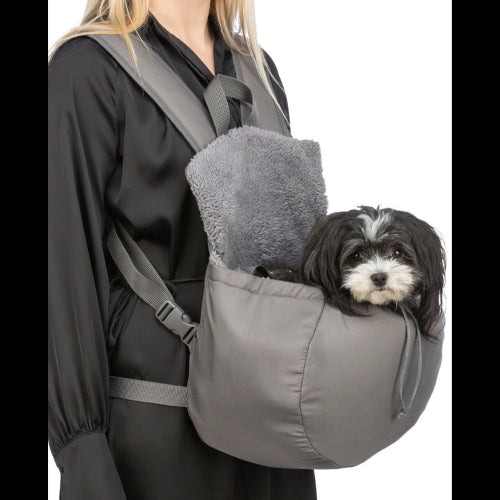 Dog Travel Pet Carry Bag Molly Front Carrier "Molly" - Grey