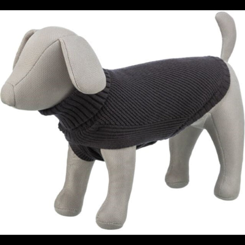 Dog Clothing Berlin Pullover M: 50cm Anthracite