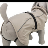 Dog Clothing Coat Waterproof BE NORDIC Raincoat XS: 30cm Sand