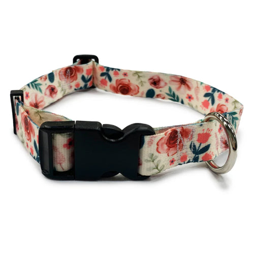 Dog Spring Floral Collar - Lge 38-60cm