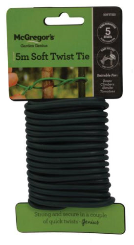 McGregor's 5M Soft Twist 5mm Garden Tie