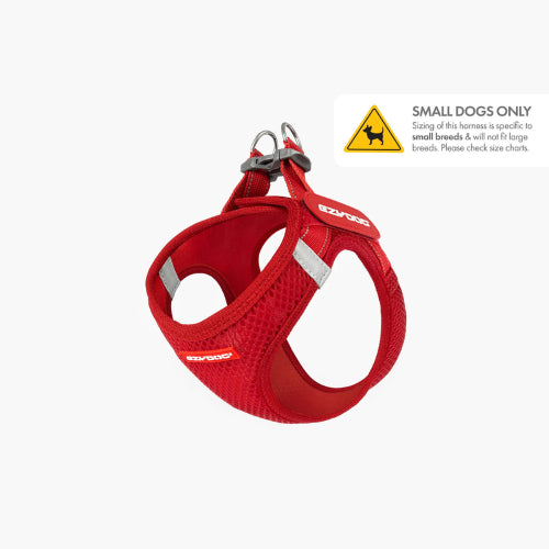 Dog Harness Ezydog FormFit Mesh Harness L Red