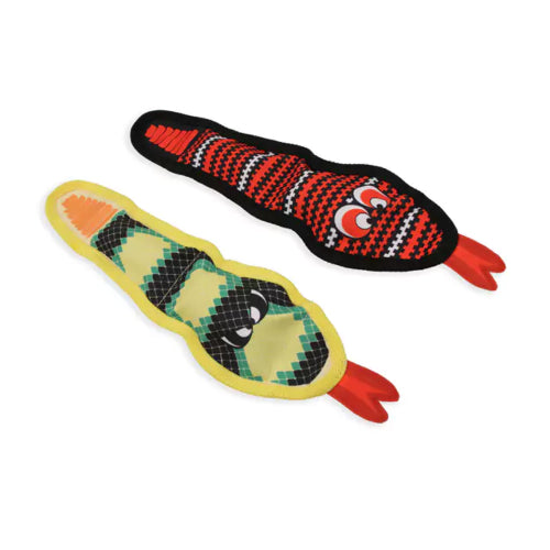 Dog Toy Rope Squeaky Snake Small