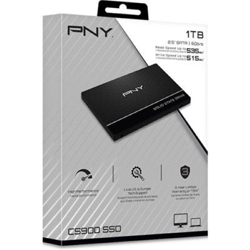 PNY CS900 2.5 SATA III SSD 1TB (SSD7CS900-1TB-RB)