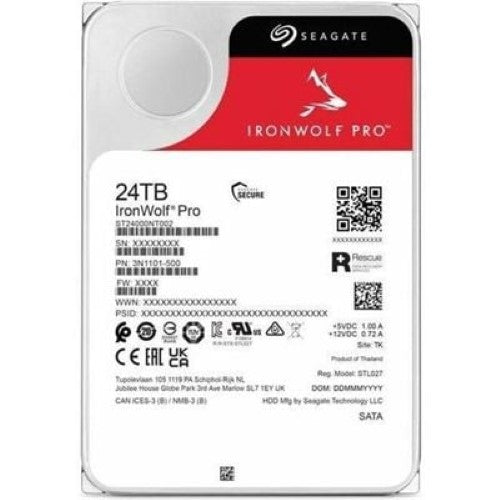IRONWOLF PRO 24TB SATA 3.5IN 7200RPM NAS