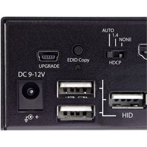 2 Port HDMI KVM Switch 4K 60Hz w USB Hub
