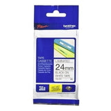 Brother TZe251 24mm x 8m Standard laminated Black on White (TZE251)