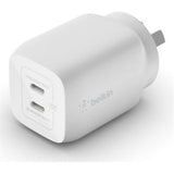 65W DUAL USB-C PD GAN WALL CHARGER