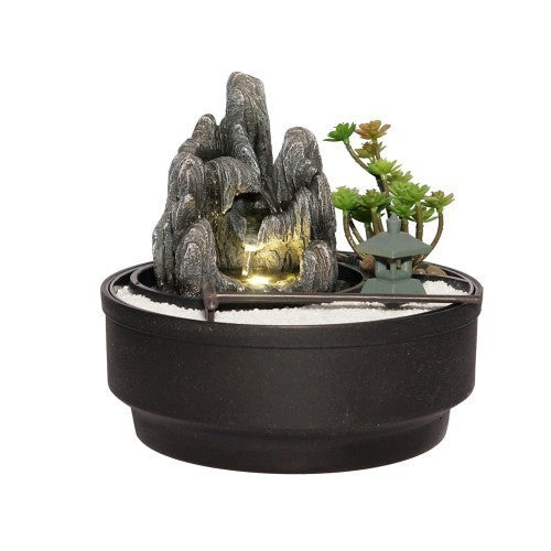 Buddha Fountain & Sand Garden