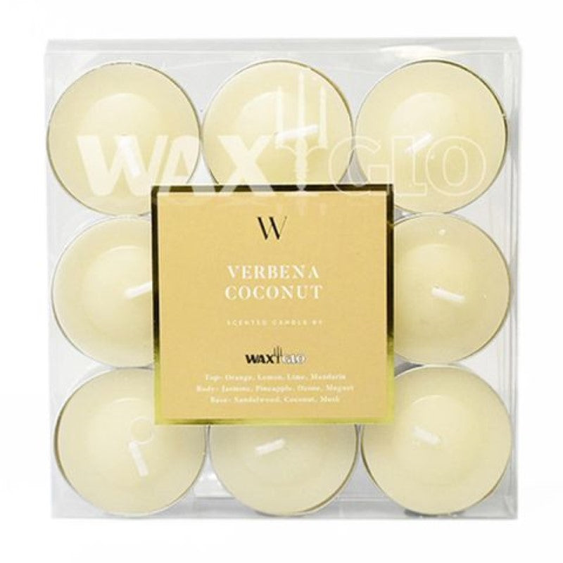 Candle  - SCENTED RANGE 4 HOUR TEALIGHTS (9pk) -