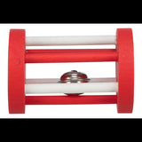 Dog Toy  Xmas Wooden Playing Roll with Bell 4x7cm