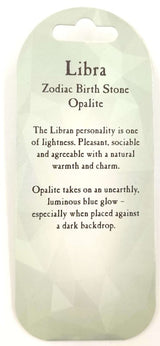 Zodiac Keyring - Libra Opalite (Set of 6)
