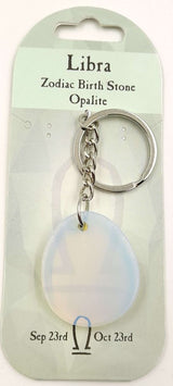 Zodiac Keyring - Libra Opalite (Set of 6)
