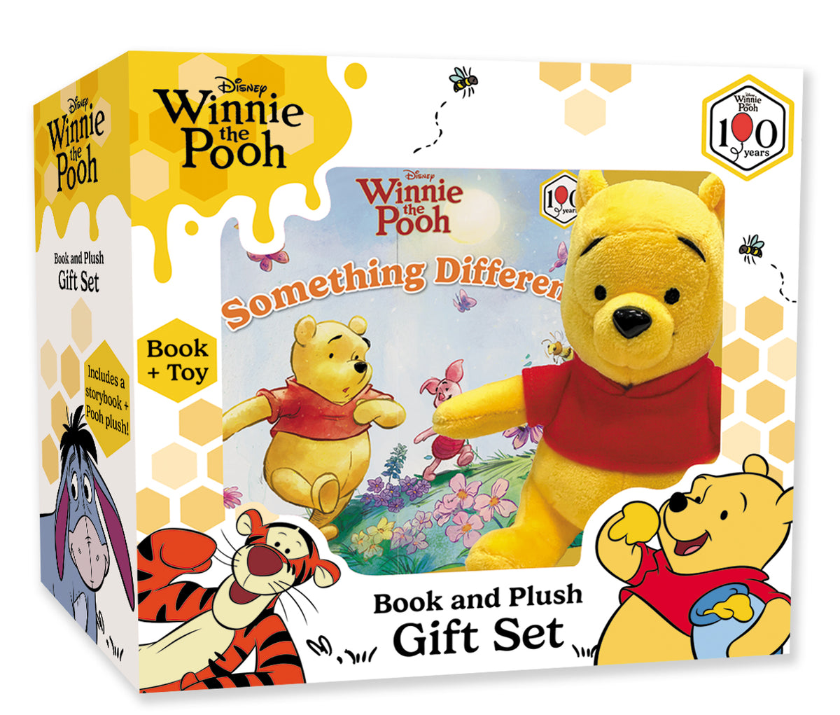 Winnie the Pooh 100th Anniversary: Book and Plush Gift Set