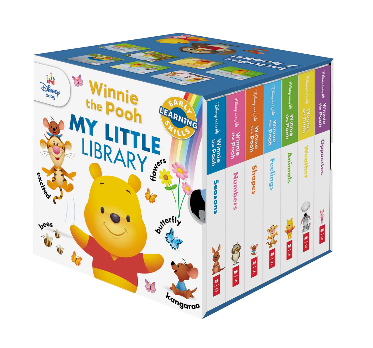 Winnie the Pooh: My Little 7-Book Library Cube - Disney