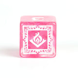 Sirius Dice - D&D Adventure Dice - Wizard - Fuchsia