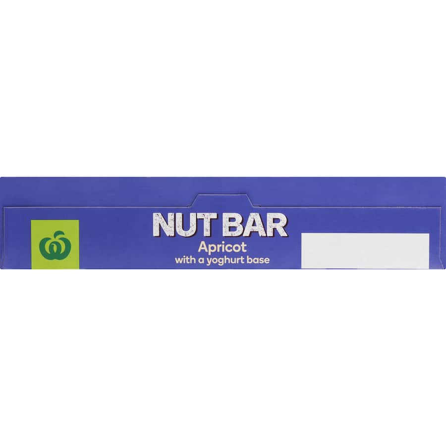 Woolworths Nut Bars Apricot With Youghurt Base 6pk 225g